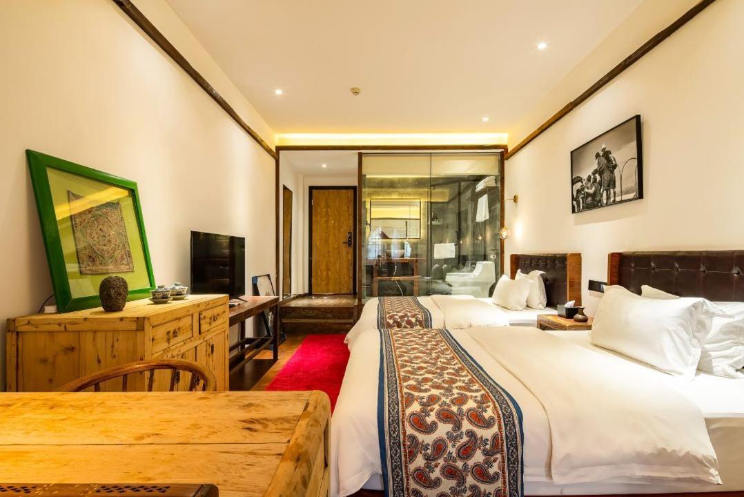 Qintai Tibetan Culture Boutique Hotel Chengdu Eksteriør bilde